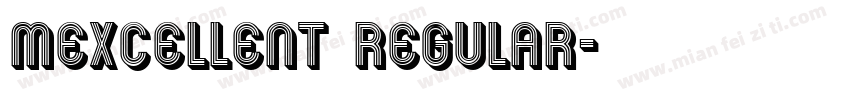 Mexcellent Regular字体转换